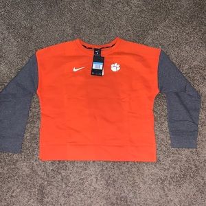 Women’s Clemson Medium Sweatshirt (Shorter Length)